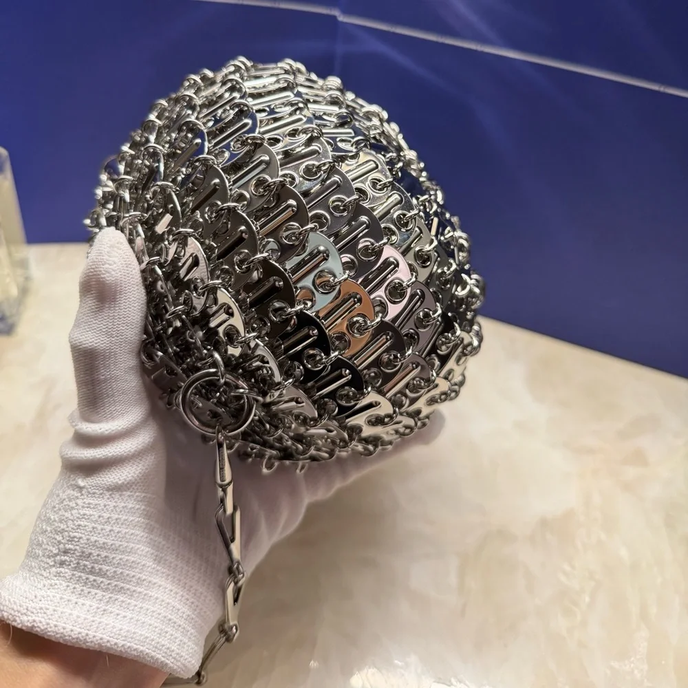 Paco Rabanne 1969 Ball Disc Shoulder Bag - Picture 9 of 16